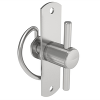 Loquet à ressort de compression en alliage de zinc de haute qualité certifié ISO9000, série de loquets à languette auto-ajustables à 1 clé