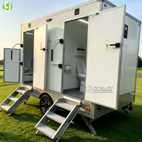 Toilet Portabel Mewah Goeasy, Kamar Mandi Portabel yang Bagus, Trailer Toilet, Porta Potty Mewah untuk Dijual
