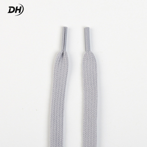 Lacets plats en polyester de couleur unie, lacets larges tissés, lacets de remplacement pour baskets, chaussures de course et de skate en toile - Product Image 2