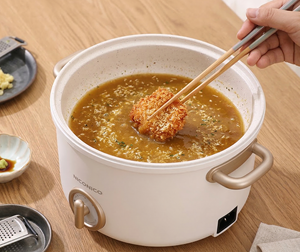 Olla Eléctrica Portátil con Temperatura Ajustable de 100-120V - Product Image 3