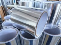 Ruban adhésif en aluminium ignifuge et résistant à la chaleur pour la protection des réfrigérateurs