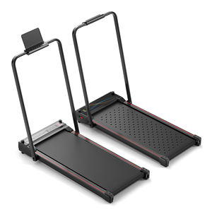 Tapis de <span class=keywords><strong>marche</strong></span> <span class=keywords><strong>double</strong></span> face Accoudoirs pliants Fonction de massage des pieds 180 Design rabattable Tapis de course électrique 0.85HP DC Motor LED - Product Image 2