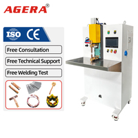 Soudeuse à résistance CC Agera 75 kVA 100 kVA, soudeuse électrique par points VC pour cuivre