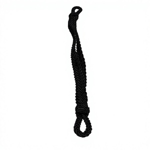 Correa de Cordón de Macramé Clásico Trenzado de 3 Hilos Personalizable con Acabado Recubierto para Uso en Prendas - Marca Bullion Dada de Alta Tenacidad - Product Image 4