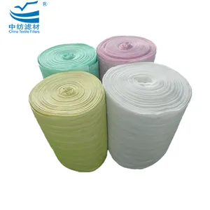 Synthetic bag filter hvac f6 f7 f8 filter for air filter