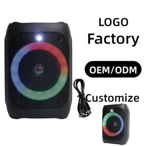 Altavoz Bluetooth Portátil Profesional ABS-1407 de Fábrica, Sonido Estéreo, Luces RGB, Ranura para Tarjeta TF, OEM ODM, para Fiestas al Aire Libre y Camping - Product Image 1