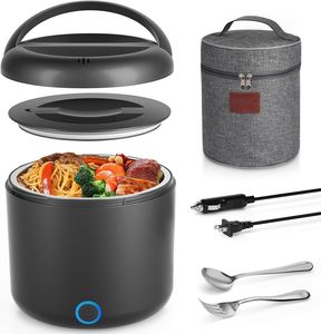 Lonchera Electrica Portatil Portable Food Warmer Heated <b>Lunch</b> Box Leakproof Large Capacity 100W Electric <b>Lunch</b> Box - Product Image 1