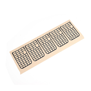 Fournisseur d'usine professionnel, faible MOQ, panneau frontal de commande pour impression numérique adhésive, membrane graphique en polycarbonate pour PC - Product Image 5