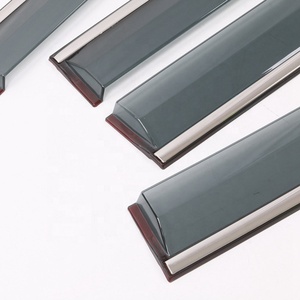 4 deflectores de ventana, protectores de lluvia y viento lateral, visores de ventilación 2022 2020 para Great Wall Poer Cannon - Product Image 5