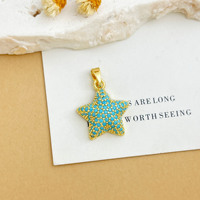 Pendentif Coquillage Étoile Style Européen et Américain, Accessoires de Bijoux DIY Polyvalents, Accessoires de Style Frais