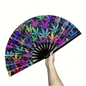 Éventail pliable en bambou personnalisé avec votre design, style chinois et japonais, pour les fêtes - Product Image 1