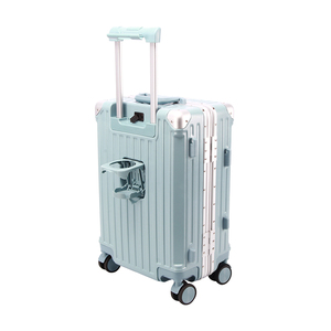 Fabricantes al por mayor equipaje marco de aluminio japonés varilla cremallera caja estudiantes masculinos y femeninos 24 pulgadas equipaje grande - Product Image 4