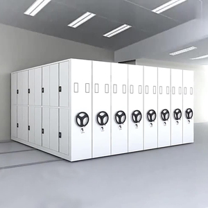Library Sliding Cabinet Metal Movable Compact Filing Shelving/<strong>file</strong> <strong>Shelves</strong> System/Compactor Intelligent Steel Mobile Shelving - Product Image 2
