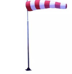 <strong>Custom</strong> Airport Windsocks Airport Water-proof <strong>Flag</strong> White+<strong>red</strong> Color Windsocks Polyester - Product Image 1