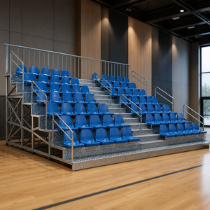 Sièges empilables pour spectateurs de stade, gradins temporaires, gradins résistants aux intempéries pour festivals et rassemblements en plein air - Product Image 1