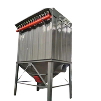 1. Colector de polvo tipo Baghouse personalizado de fábrica, filtro de bolsas con limpieza por pulsos para el tratamiento de polvo en gases de combustión industriales