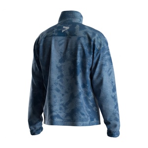 Veste à fermeture éclair 1/3, col montant, logo personnalisé, vente en gros pour vêtements de sport et mode outdoor - Product Image 3