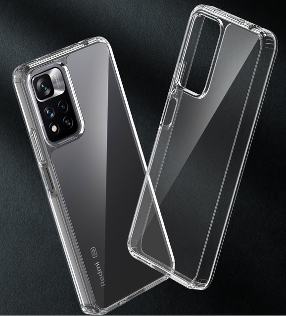 Factory High Quality Ultra-thin Transparent TPU +PC Waterproof and Shockproof Phone for case Redmi Note 11 Pro Protective case