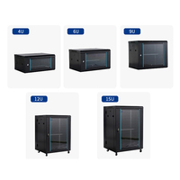 PDU CPU PC DVR Ordinateur Boîtier Réseau Châssis Montable en Rack 4U 6U 18U Serveur Mural Armoire Réseau Encastrable