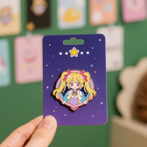 Máy làm huy hiệu bán buôn mạ vàng, ghim cài áo men dễ thương tùy chỉnh, biểu tượng kim loại, huy hiệu ghim cài áo logo tùy chỉnh - Product Image 3