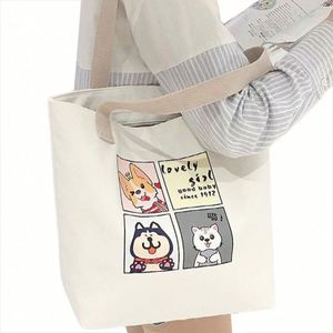 Reusable Shopping Grocery Promotional Japanese Style Custom Boat Tote Bag with Custom <b>Printed</b> logo Heavy Canvas <b>Large</b> - Product Image 1