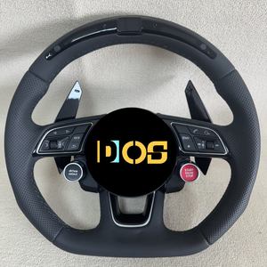 Volant sport en fibre <span class=keywords><strong>de</strong></span> carbone avec LED pour <span class=keywords><strong>Audi</strong></span> New TT TTS TTRS <span class=keywords><strong>R8</strong></span> - Product Image 6