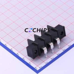 KF65RM-11.0-3P Barrier Terminal Block Bent Lead Through Hole,P=11mm Connector Two Sides 11mm 1x3P Right Angle Pin - Product Image 2