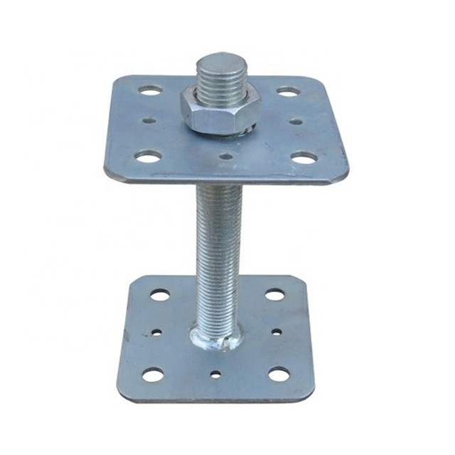 Galvanized Post Screw Anchor Post Support Customized