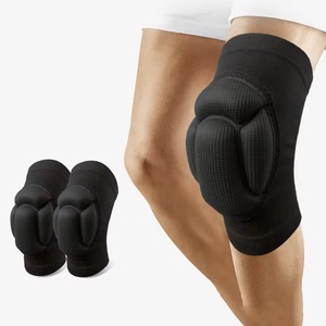 Genouillère de sport en gros, haute élasticité, protection anti-collision avec coussinets en mousse - Product Image 3