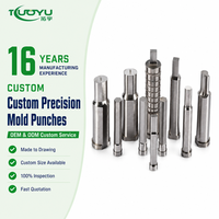 Pièces de formage métallique pour matrices progressives de cintrage à froid, corps hexagonal rainuré, sur mesure selon dessin, fabrication OEM ODM, poinçonnage de précision