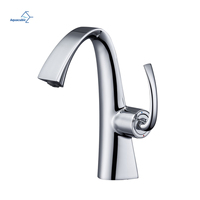 Robinet d'eau chaude et froide pour salle de sport à domicile en laiton au design moderne