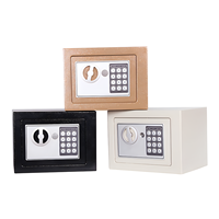 Coffre-fort en acier miniature 17e en gros, prix d'usine, casier électronique à code, petite boîte de sécurité personnalisable pour l'argent