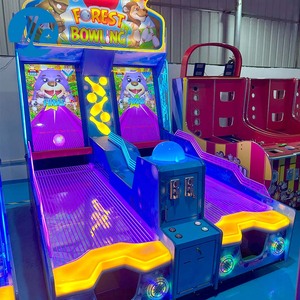 Machine de récompense d'arcade intérieure interactive pour enfants, jeu de bowling forestier à monnayeur - Product Image 4