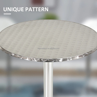 Table et chaises de bar pliantes en alliage d'aluminium, modernes, portables, pliables, en acier inoxydable, pour patio, jardin, usage commercial, intérieur