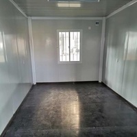 Pièce modulaire de conteneur de bureau de 20 pieds, pièce préfabriquée de conteneur d'entrepôt