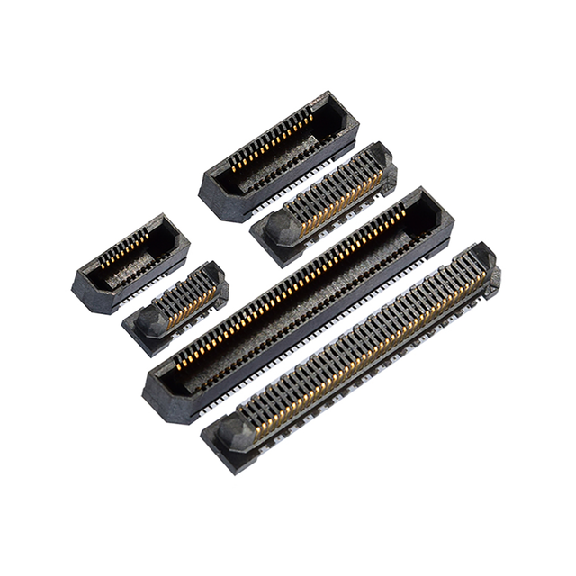 Board to Board Connector 0.8mm H7.0 High Speed Male and Female Right Angle Connector,40P 80P 12P Mezzanine Connectors Customized