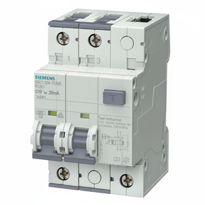 สำหรับซีเมนส์63A 5SU14441RC63 4P 100mA 10kabetagard RCBO เบรกเกอร์415VAC 50 .. 60Hz - Product Image 1