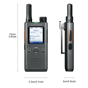 Radio de Red 4G LTE AT1: Walkie Talkie de Distancia Ilimitada con GPS, Roaming Global para Servicio en Restaurantes y Grupos de Guías Turísticos - Product Image 2
