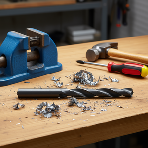 Foret hélicoïdal HSS 10,9 mm, longueur 142 mm, série courte, pour métal, bois, plastique - Product Image 3