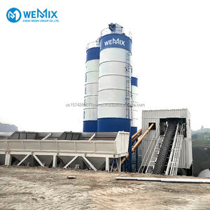 HZS90 <b>Concrete</b> <b>Batching</b> <b>Plant</b> Stationary <b>concrete</b> <b>batching</b> <b>plant</b> Ready Mix <b>Concrete</b> <b>Plant</b> Belt-fed <b>concrete</b> mixer - Product Image 1