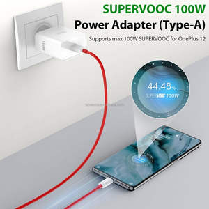 100W SUPERVOOC caricatore rapido 100W USB un adattatore di alimentazione con cavo USB per OnePlus 13/12R/11 Nord 4 <span class=keywords><strong>3</strong></span> <span class=keywords><strong>2</strong></span> CE 4 <span class=keywords><strong>3</strong></span> Lite 10T 10 9 8 - Product Image 3