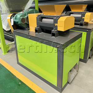 Équipement de granulation par extrusion à double rouleau de cendres de bois à faible coût pour la ligne de production d'engrais Npk - Product Image 2