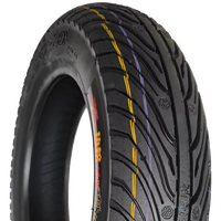 Ban Motor Listrik 90/90-12 12 Inch, Ban Skuter Moped, Tubeless 4PR, Stabil, Nyaman, Senyap, Untuk Komuter di Jalan Raya