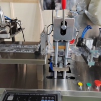 Machine d'emballage thermoformée sous blister de mini pâte à fromage ligne de chocolat faire entièrement surprise oeuf liquide confiture de miel