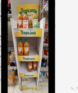 Giấy Cứng Hiển Thị Đứng Bán Lẻ Cửa Hàng Tầng Hiển Thị Các Tông - Product Image 4