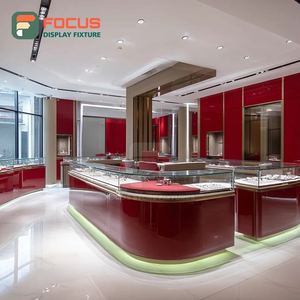 Muebles de Alta Gama para Joyería con Paneles de Vidrio Templado, Vitrina para Espacios de Boutique - Product Image 6