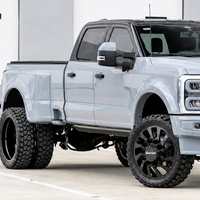 Paket Roda Dually Forged Lengkap 20-30 Inch 8.25J, Velg Belakang Ganda untuk Pickup, 8x165.1 8x170 8x200 DRW Set Truk untuk Pembuatan RV