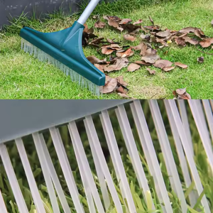 Ergonomic Adjustable Lightweight Steel Handle <strong>Artificial</strong> <strong>Grass</strong> <strong>Rake</strong> Carpet Turf <strong>Rake</strong> - Product Image 5
