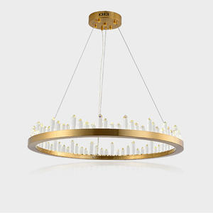 <span class=keywords><strong>2022</strong></span>การออกแบบที่ดีที่สุด K9ร่วมสมัยคริสตัลจี้แสงรอบโคมไฟระย้าคริสตัลสำหรับห้องพักตกแต่ง - Product Image 6