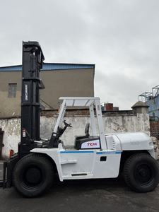 Japanese <b>used</b> heli komatsu TCM FD100 hydraulic isuzu Diesel Engine 3 ton 5 ton 7 ton 10 ton Forklift truck lifting machinery - Product Image 4